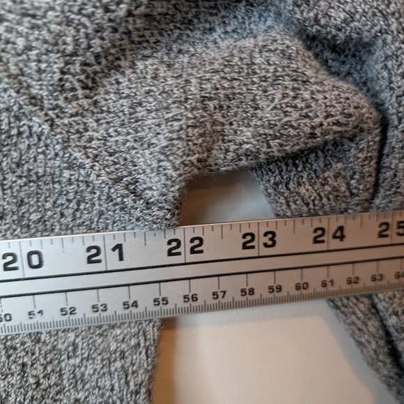 Vintage Bon Worth Woman Large Grandma Cat Embroidered Button Down Cardigan Grey - Picture 12 of 12